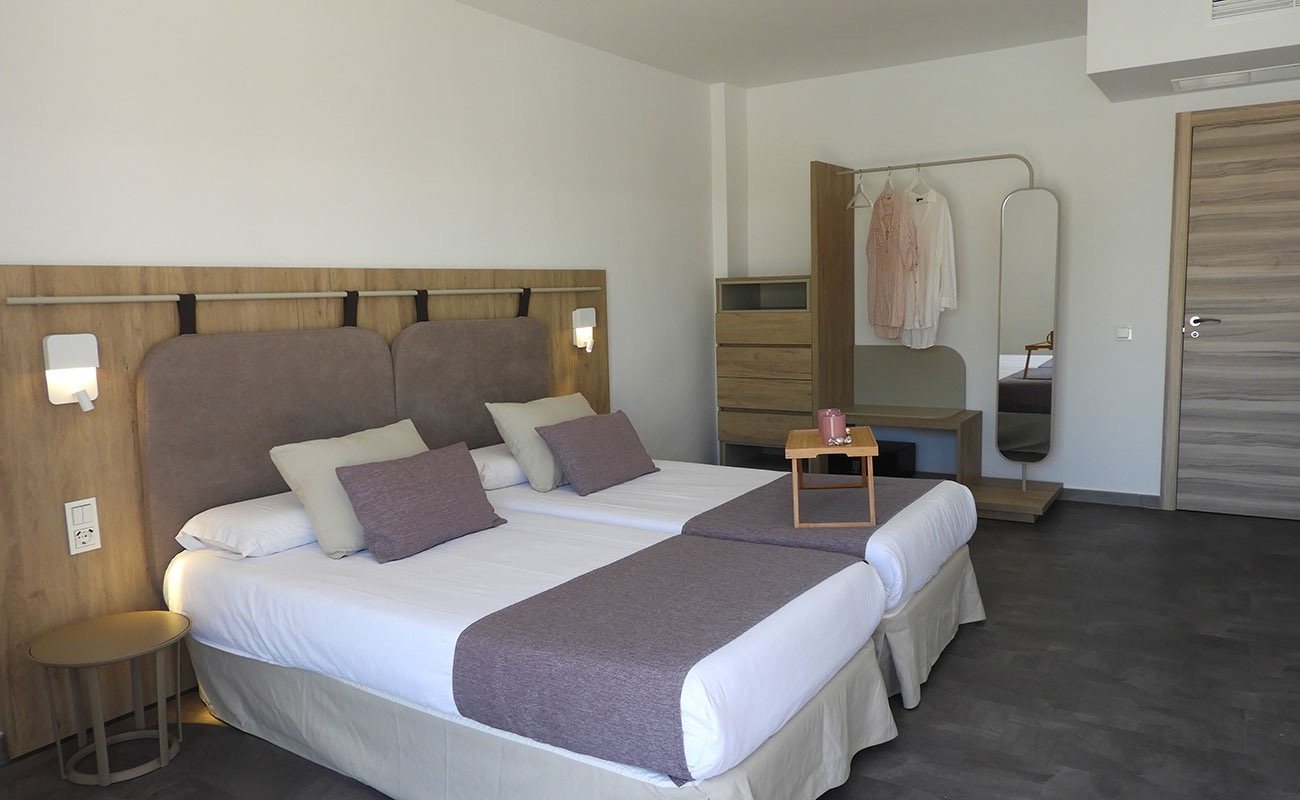 La chambre d’un appartement du Club Santa Rosa