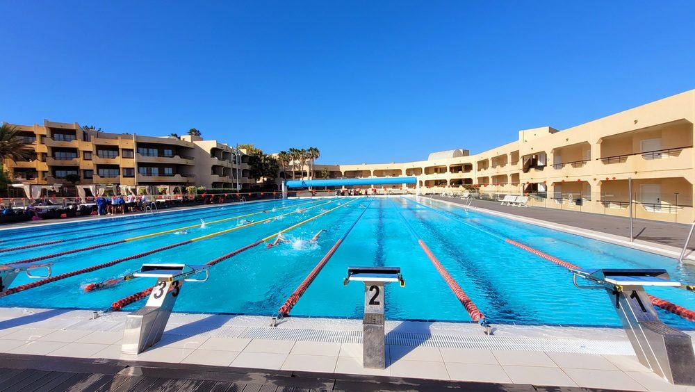 La piscine olympique de 50 m
