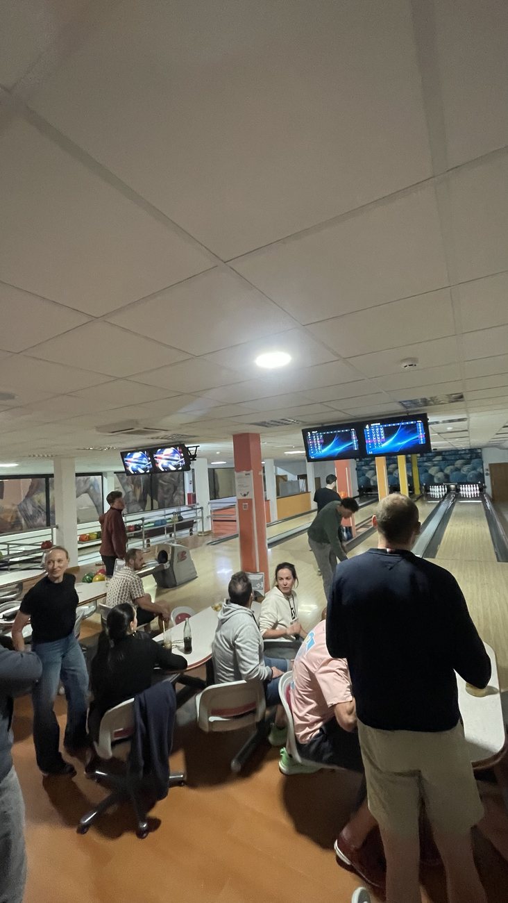 Soirée du groupe à Costa Teguise